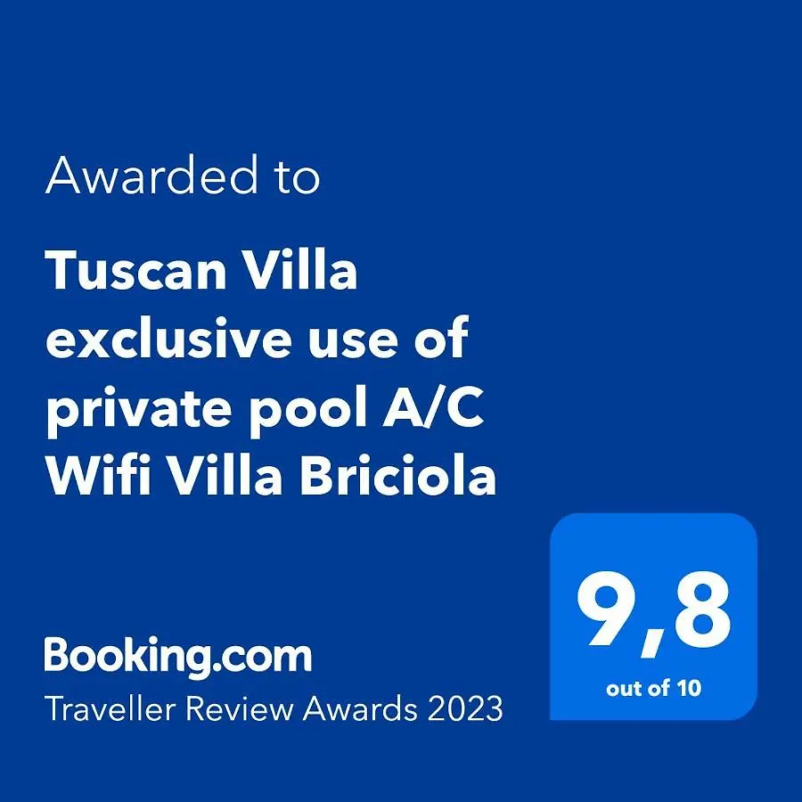 Tuscan Villa Exclusive Use Of Private Pool A/C Wifi Villa Briciola Capannori Italy