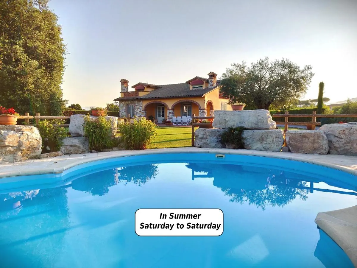 Tuscan Villa Exclusive Use Of Private Pool A/C Wifi Villa Briciola Capannori